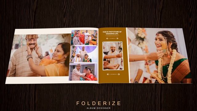 traditional wedding album design l #weddingalbum #folderizealbum #albumdesign смотреть онлайн