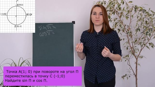 Определение синуса и косинуса угла смотреть онлайн