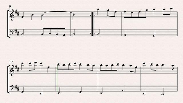 Clergy's Lamentation Flute and Bassoon Sheet Music смотреть онлайн
