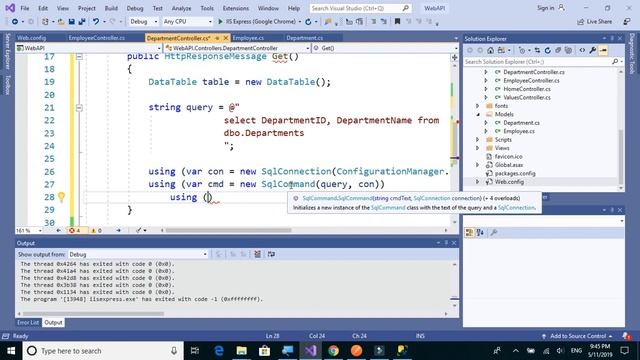 Web API 9; Implement GET method in Web API смотреть онлайн