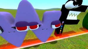 СРАВНЕНИЕ РАЗМЕРОВ ВСЕГО АЛФАВИТ ЛОРА В ГАРРИС МОД! ALPHABET LORE В Garry`s Mod