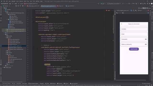12.- Diseño de interfaz [Login] | Book App Android Studio + Kotlin + Firebase смотреть онлайн