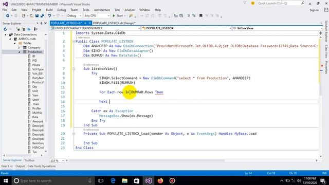 Populate ListBox Using Visual Basic .Net | DateTime Format | Visual Studio 2015 | Anmol VB.Net смотреть онлайн