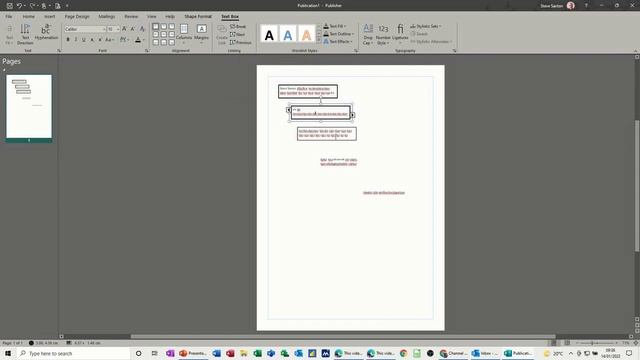 This video explains how to avoid text overflow in Microsoft Publisher смотреть онлайн