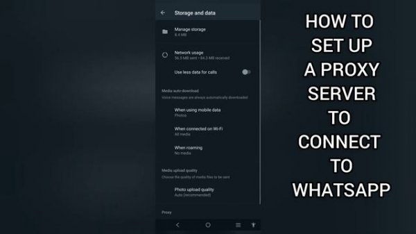 WHATSAPP PROXY SERVER: HOW TO SETUP A PROXY SERVER TO CONNECT TO WHATSAPP