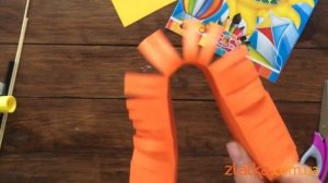 Робот из бумаги/з паперу/подвижная игрушка/бумажная поделка