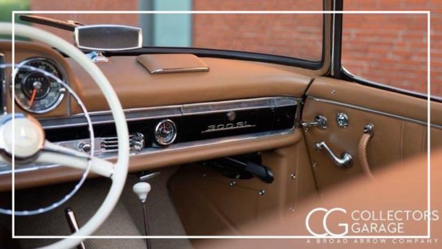 1957 Mercedes - Benz 300 SL Roadster смотреть онлайн