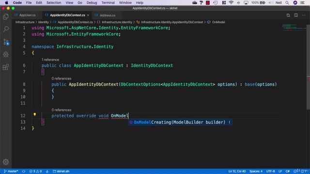 165 Adding the IdentityDbContext смотреть онлайн