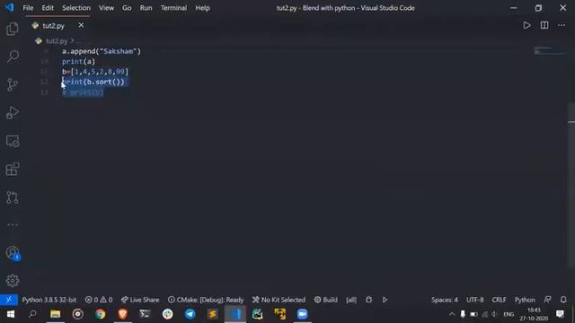 Blend With Python - Day 3 смотреть онлайн