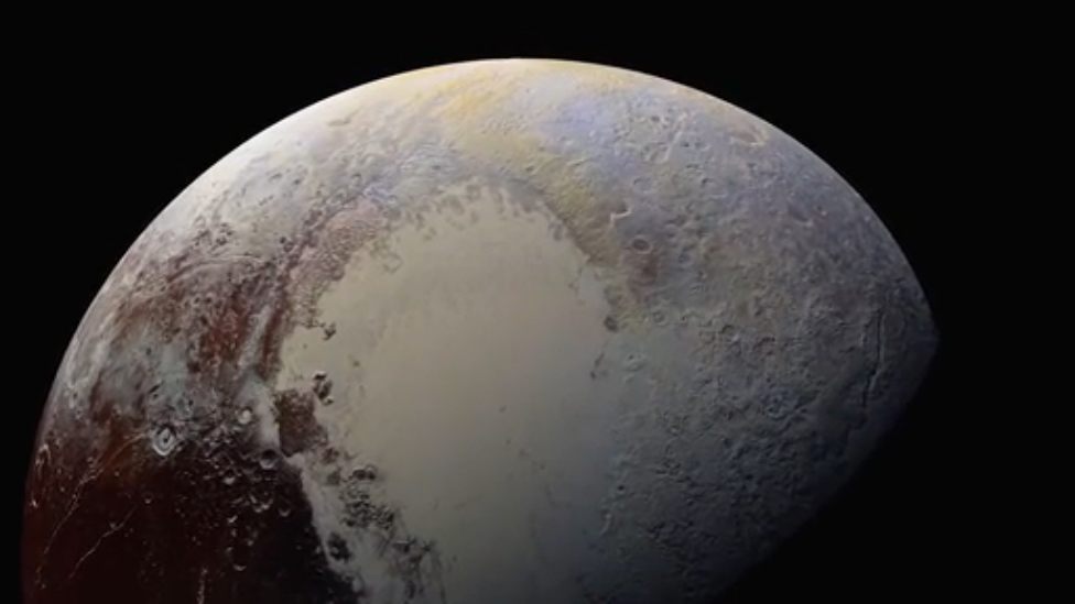 Новые снимки Плутона от НАСА смотреть онлайн