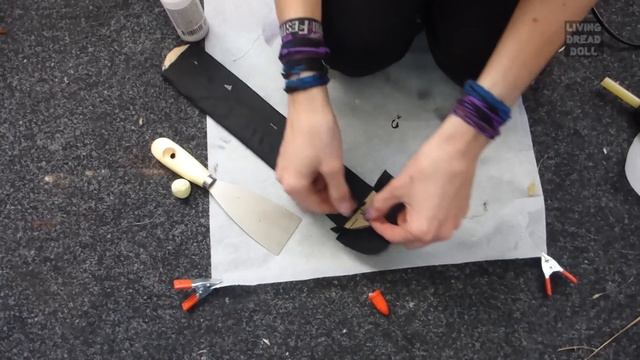 DIY Feather Mohawk - Headpiece Tutorial | LivingDreadDoll смотреть онлайн