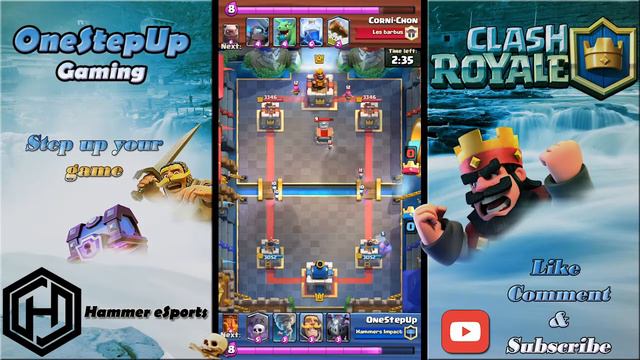 Clash Royale | 5000 Trophies So Close! | Master 1 League | Splashyard Gameplays смотреть онлайн