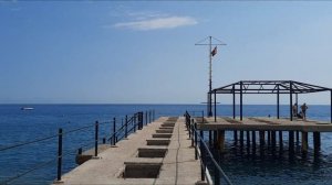 Пляж и море Бельдиби в Кемере Турции
