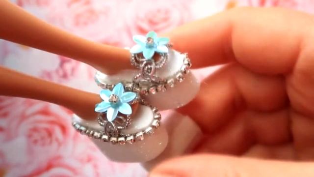 Как сделать туфли и обруч для куклы барби своими руками. смотреть онлайн