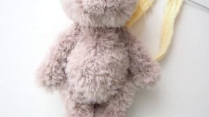 Вязовлог. МОЙ МИШУК. Вяжу медведей из меховой пряжи
