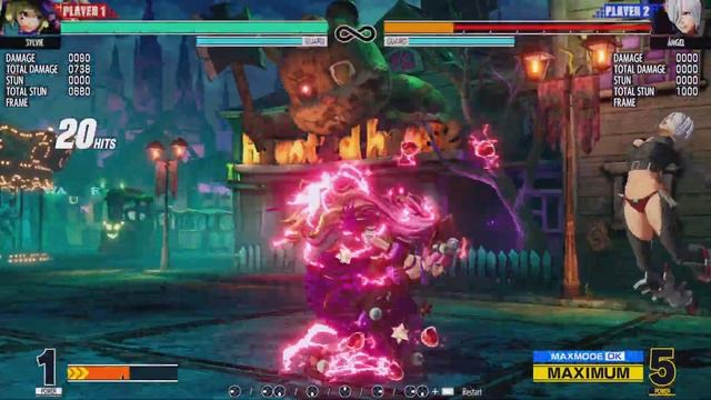 THE KING OF FIGHTERS XV (Sylvie Paula Paula Touch of Death) смотреть онлайн