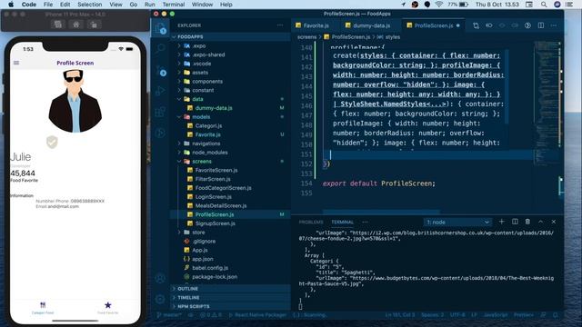 25 STYLE PROFILE SCREEN REACT NATIVE смотреть онлайн