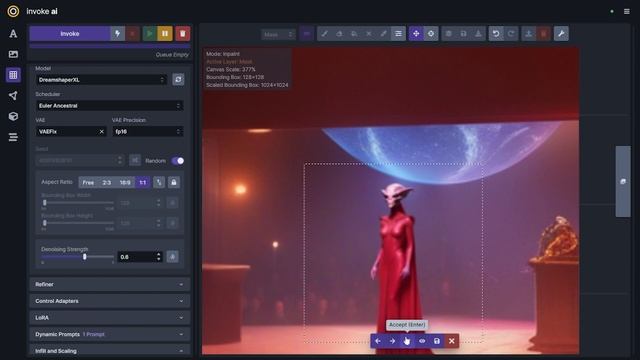InvokeAI - Canvas Fundamentals смотреть онлайн