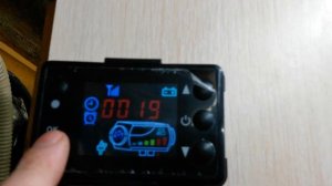 Китайская автономка. Меню пульта управления.