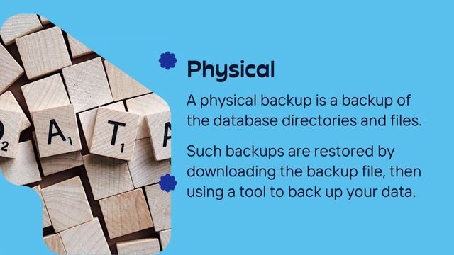 Backup Types in MySQL Explained смотреть онлайн