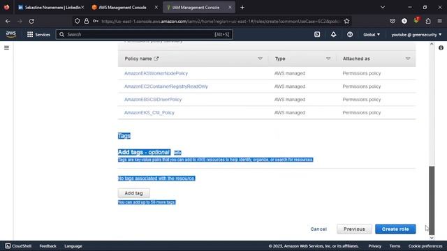 Wazuh on Kubernetes EKS in AWS - Setup AWS Roles and Permissions смотреть онлайн