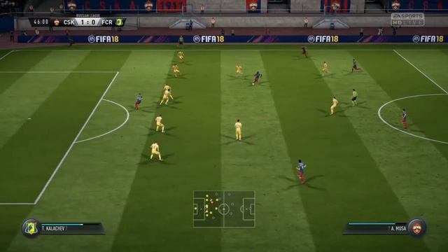 Матч ЦСКА М - Ростов по версии FIFA 18 смотреть онлайн
