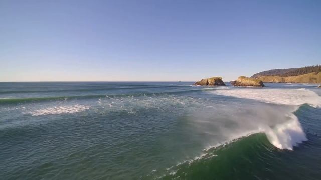 Микс прекрасной инструментальной музыки для души и успокаивающие звуки морских волн смотреть онлайн