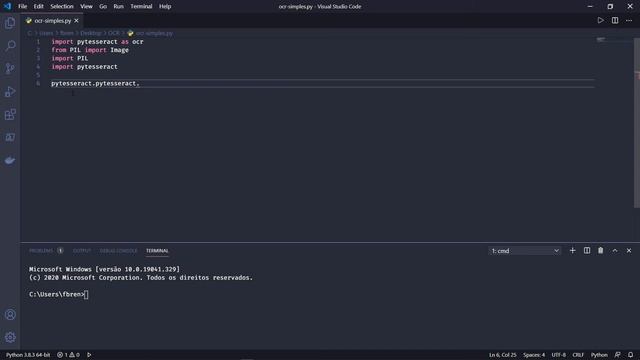 INTELIGÊNCIA ARTIFICIAL - OCR PYTHON - CONVERTER IMAGEM EM TEXTO - Tesseract [Tutorial] смотреть онлайн