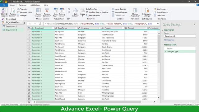 Combine Multiple Sheets on the same workbook in Excel Power Query | Excel Power Query Tutorial 2022 смотреть онлайн