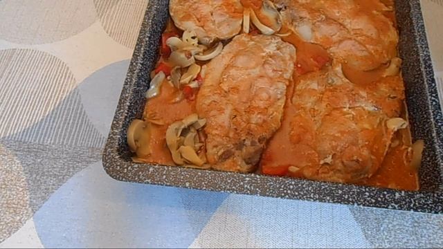 Мясо маринованное.Быстрый и Вкусный Обед или Ужин! Мастер класс...""Цветы из Огурца"" смотреть онлайн