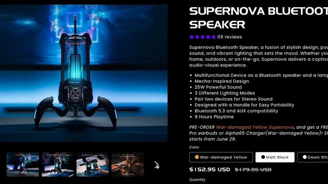 GravaStar MARS Pro BT SPEAKER | HAS FINALLY LANDED? смотреть онлайн