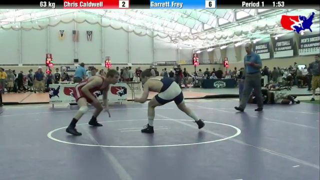 Chris Caldwell vs. Garrett Frey at 2013 ASICS University Nationals - FS смотреть онлайн