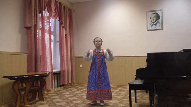 Русская народная песня "Как у наших, у ворот" смотреть онлайн