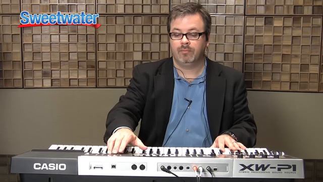 Casio XW-P1 Performance Synthesizer Demo - Sweetwater Sound смотреть онлайн