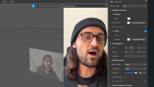 Change Hair Color - Spark AR Studio Tutorial! | Create your own Instagram Filter! смотреть онлайн