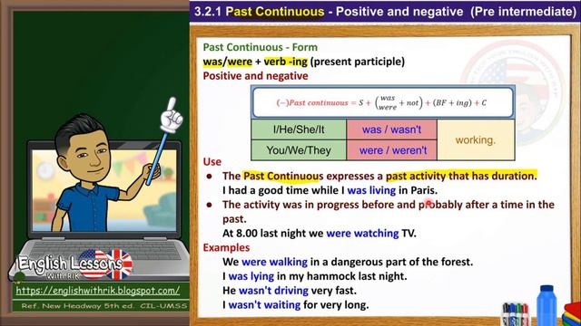 03 PRE-INTERMEDIATE: Past Simple, and Past Continuous, Prepositions in time expressions. смотреть онлайн