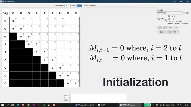 Nussinov Algorithm — Step-by-step Explanations смотреть онлайн