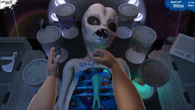 Surgeon Simulator 2013 - Alien Surgery "Gavichael" w/ Razer Hydra смотреть онлайн