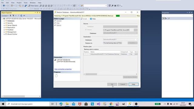6- Sql Dersleri : AdventureWork Veritabanını Yükleme | DATABASE | SQL DERSLERİ смотреть онлайн