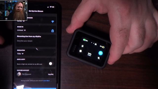 GoPro Hero 8 Black - Mobile live stream setup смотреть онлайн
