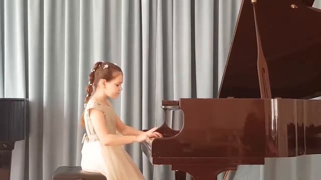 С.Майкапар"Ариетта" Жданова Лиза 9лет. смотреть онлайн