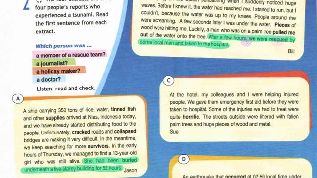 Spotlight 8 Модуль 5A. Tsunami Disaster смотреть онлайн
