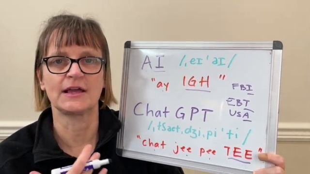 How To Pronounce AI And ChatGPT (Pronouncing Abbreviations In English)