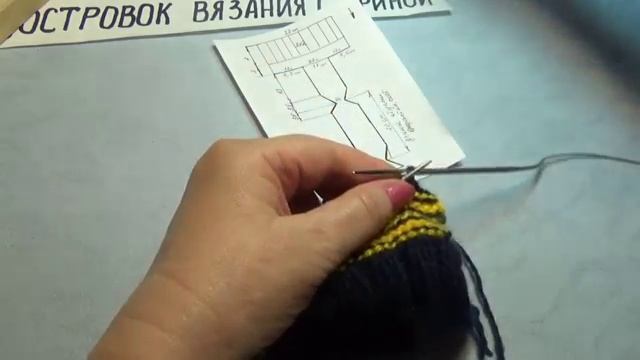 #471 НОСКИ НА ДВУХ СПИЦАХ "ПЧЕЛКИ' МАСТЕР КЛАСС. смотреть онлайн