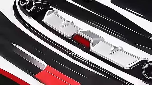 Универсальная черная губа бампера для автомобиля - стиль и защита смотреть онлайн