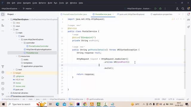 Http Client Get Method Demo | Consuming API usig HttpClient SpringBoot | HTTPClient in Java11 смотреть онлайн