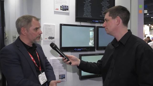 JVC monitoring solutions DT-G, DT-E, DT-U, and DT-V range at BVE 2018 смотреть онлайн