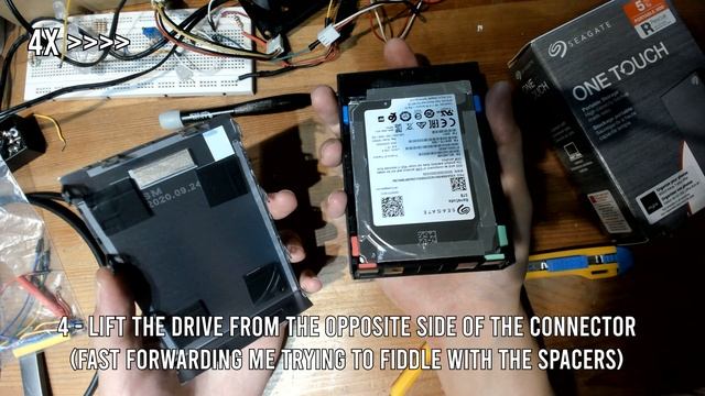 Seagate One Touch 5TB External HDD Shucking смотреть онлайн