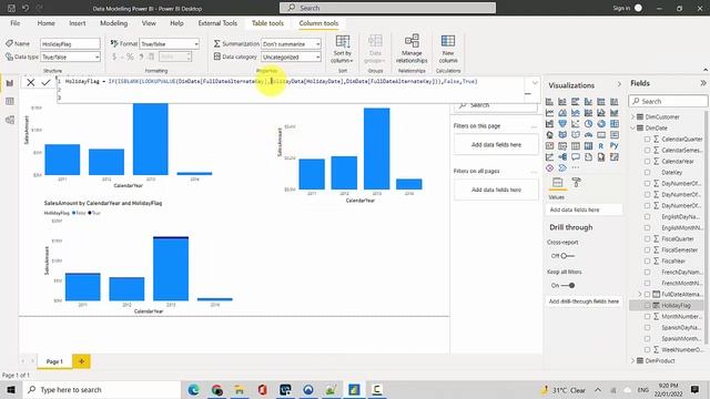 Modelling Holiday List Power BI смотреть онлайн