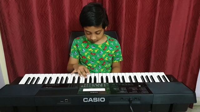 Jurassic Park Theme - Keyboard / Piano by Abhinav смотреть онлайн